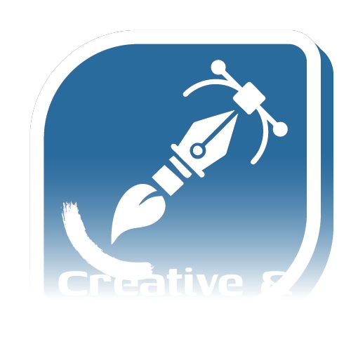 Paintbrush for raster images and the Pen tool symbol for vector graphics.